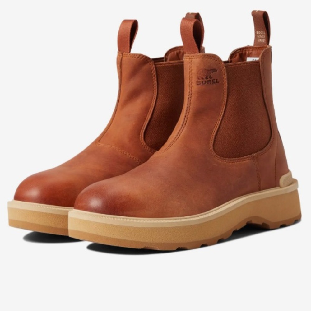 Sorel Women's Tan Leather Boots